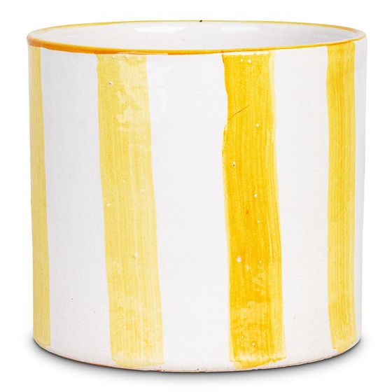 Paros Striped Pot